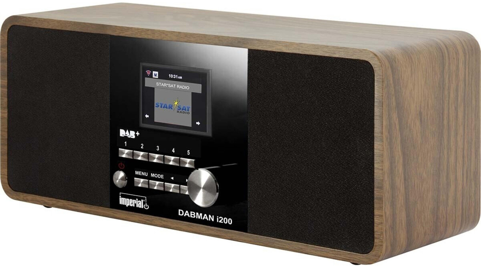 Imperial DABMAN i200 DAB radio in houtlook