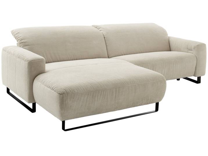 Lounge Handmade Ecksofa LH-EVERETT 2.0, natur, Cord