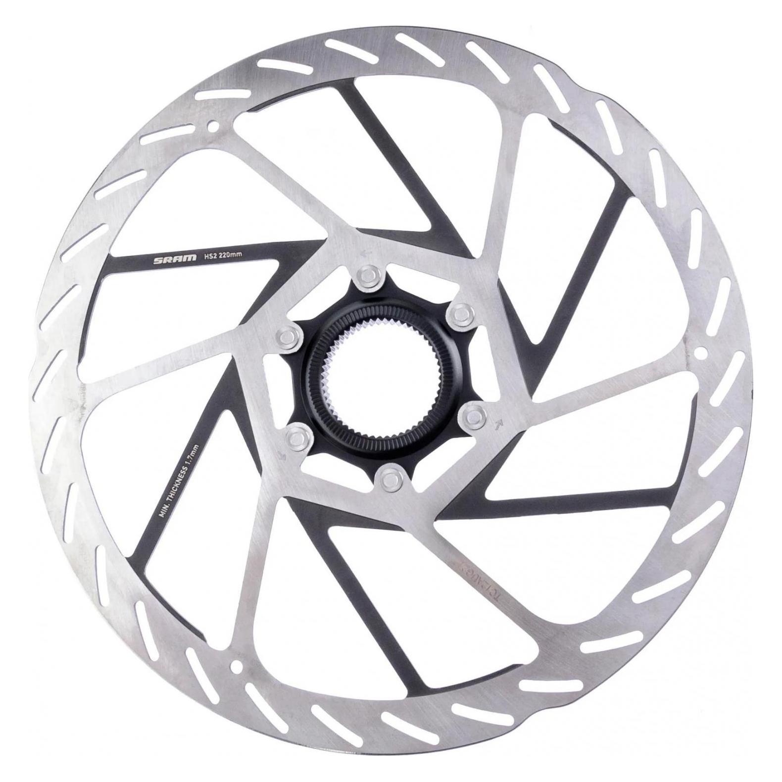 Sram Rotor HS2 Rounded CenterLock 220mm (220 mm) (00.5018.176.007)