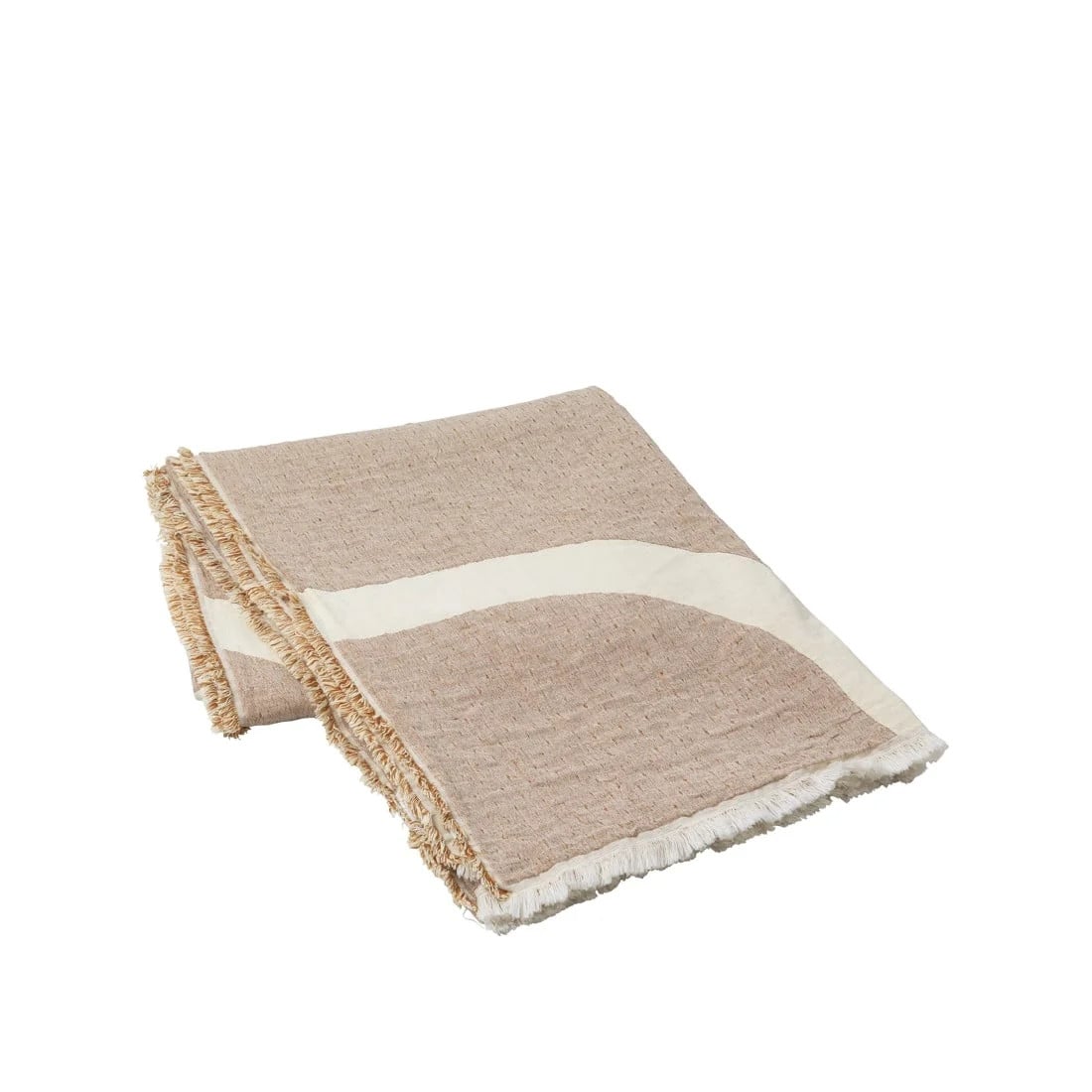 Broste Copenhagen Tide plaid caramel