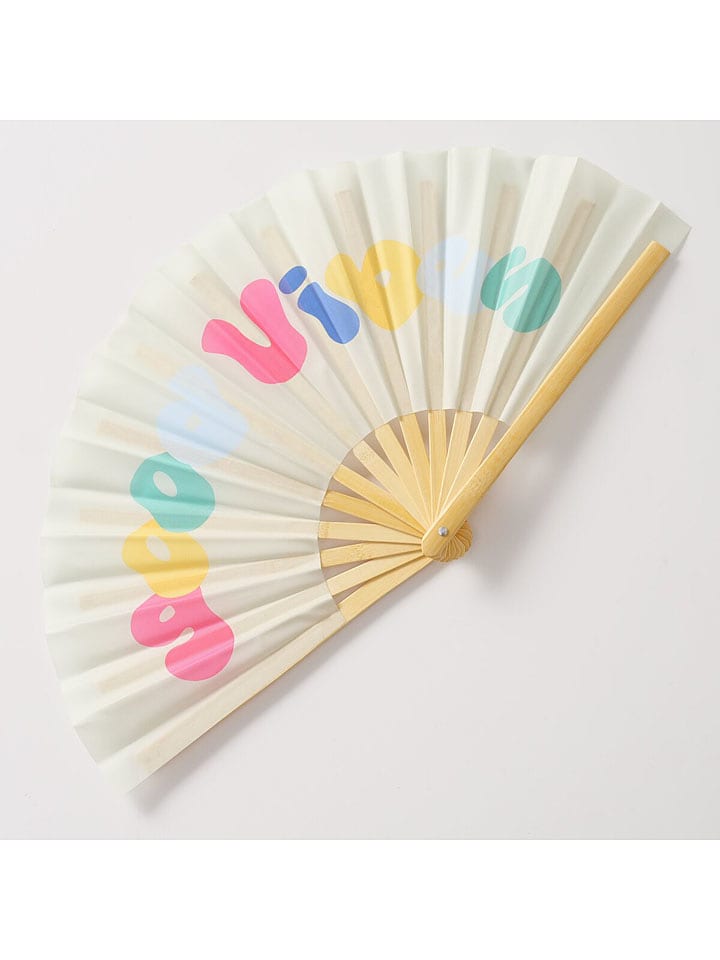 Boltze Fächer "Good Vibes" in Bunt - (B)65 cm - onesize