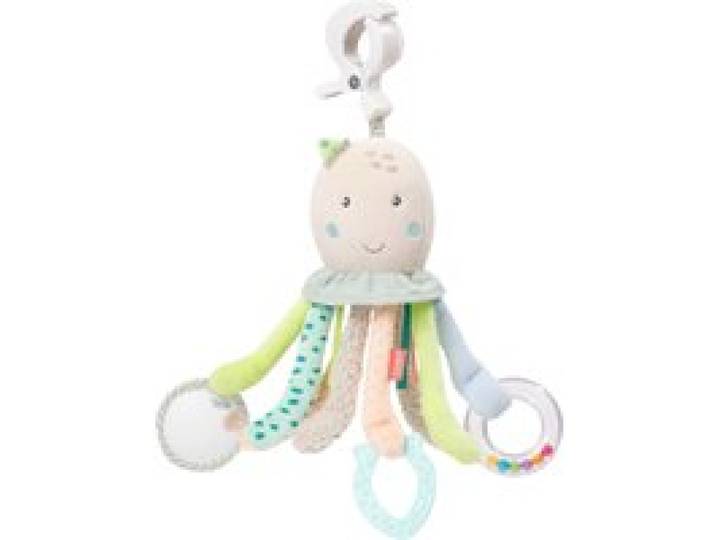 Hängespielzeug Activity-Oktopus mit Klemme Meereskinder
