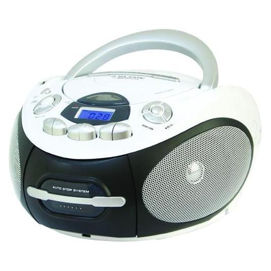 Majestic Neu AH-2387R MP3 USB Personal CD Player Schwarz, Weiss (112387)