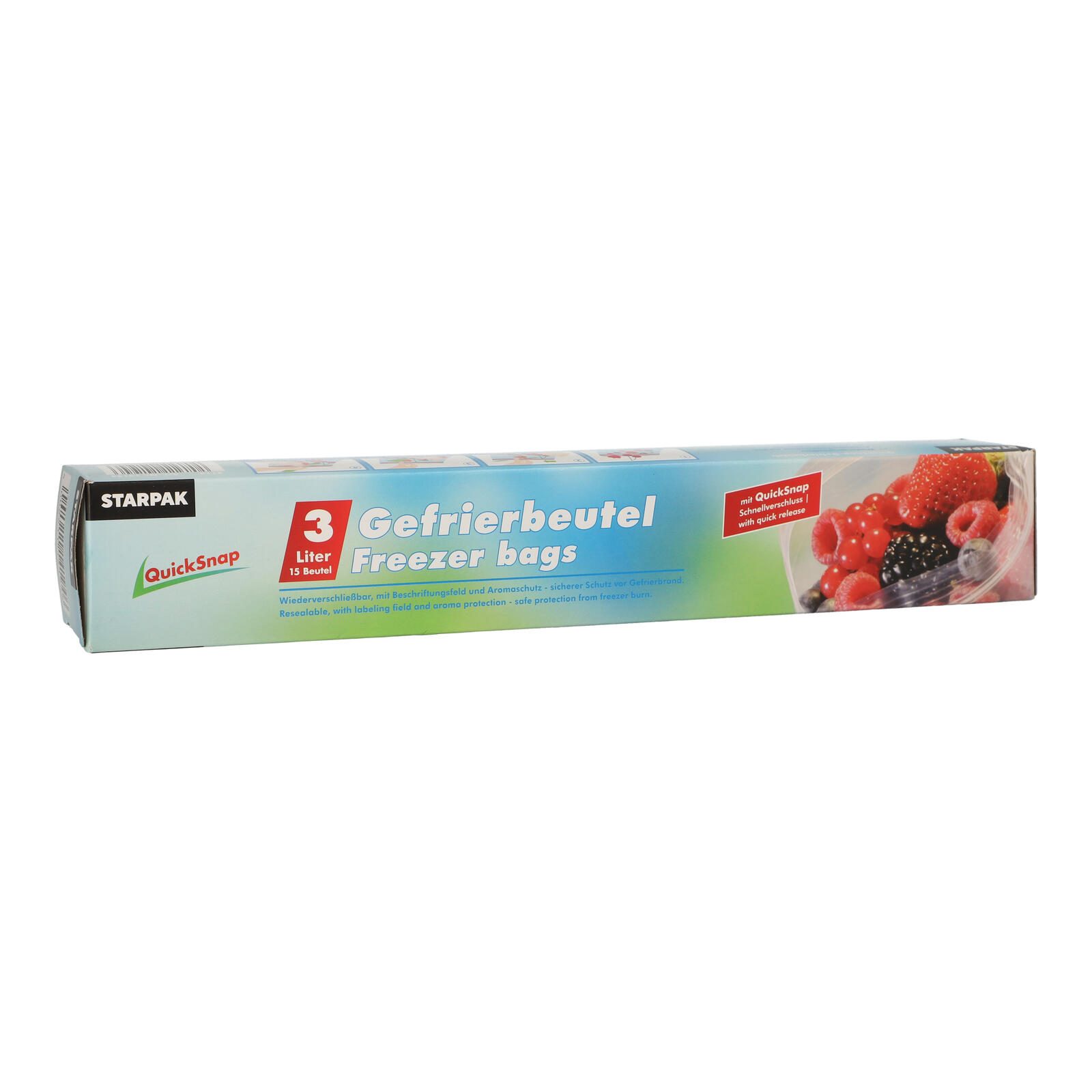 STARPAK PAPSTAR Gefrierbeutel Polyethylen (PE) 3,0 l 14194