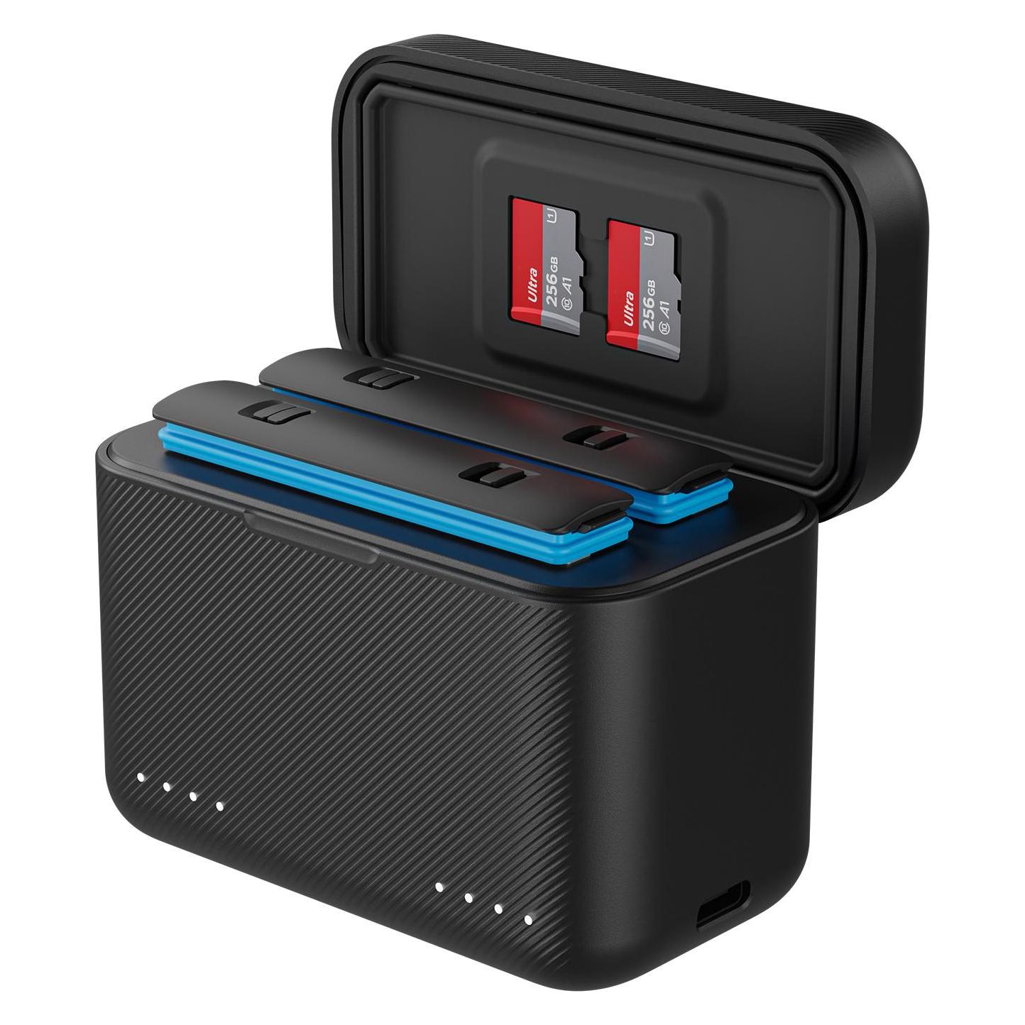 Telesin Oplaadbox For Insta360 X5 Accu's (2 Slots) (S0-BCG-42-TIS)