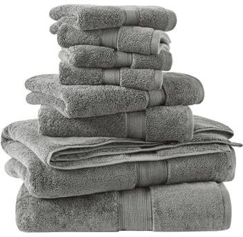 Madison Park Signature 800 GSM Ultra-Soft 100% Cotton Absorbent Towel Set