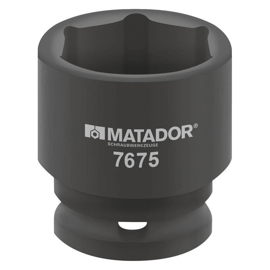 Matador 76750800 Aussen-Sechskant Schlagschrauber-Steckschlüsseleinsatz 80 mm (80 mm) (76750800)