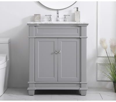Indigo Home Magnolia 30 - 42 Inch Single Bathroom Vanity