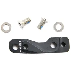 SRAM Adapter Flat Mount 20R | 160 mm hinten mit Edelstahlschrauben