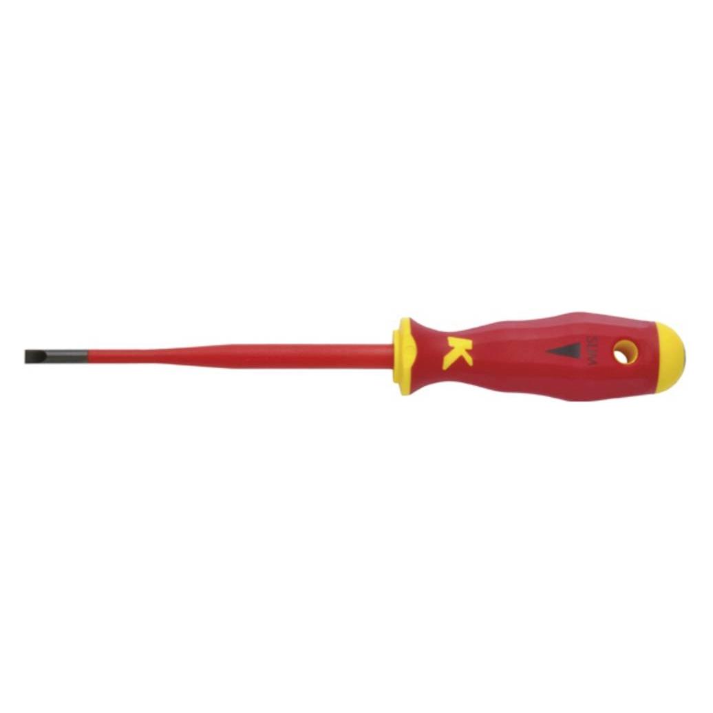 Klauke Schlitz-Schraubendreher KL10010040ISLIM 100mm 4x0,8mm Schlitz-Schraubendreher 4012078856324 (Schlitz) (KL10010040ISLIM)