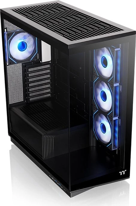 Stage 450 TG ARGB, Tower-Gehäuse schwarz, Tempered Glass