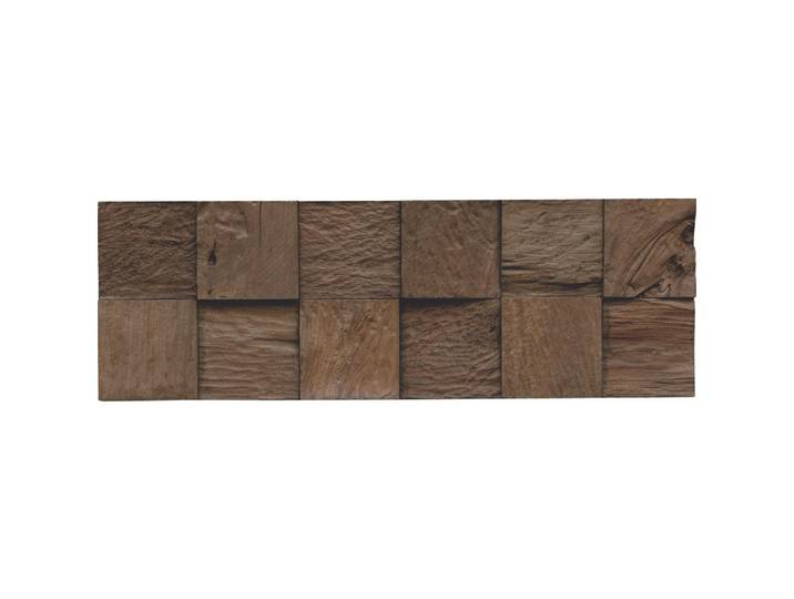 WANDVERKLEIDUNG TEAK CLASSIC CUBE SULAVESI