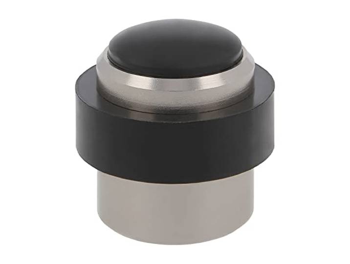 Amig - Deurstopper - Vloermontage met onzichtbare schroef - Voor alle vloertypen - Voorkomt stoten en dichtslaande deuren - Met antisliprubber - Ø30x36 mm - Goud