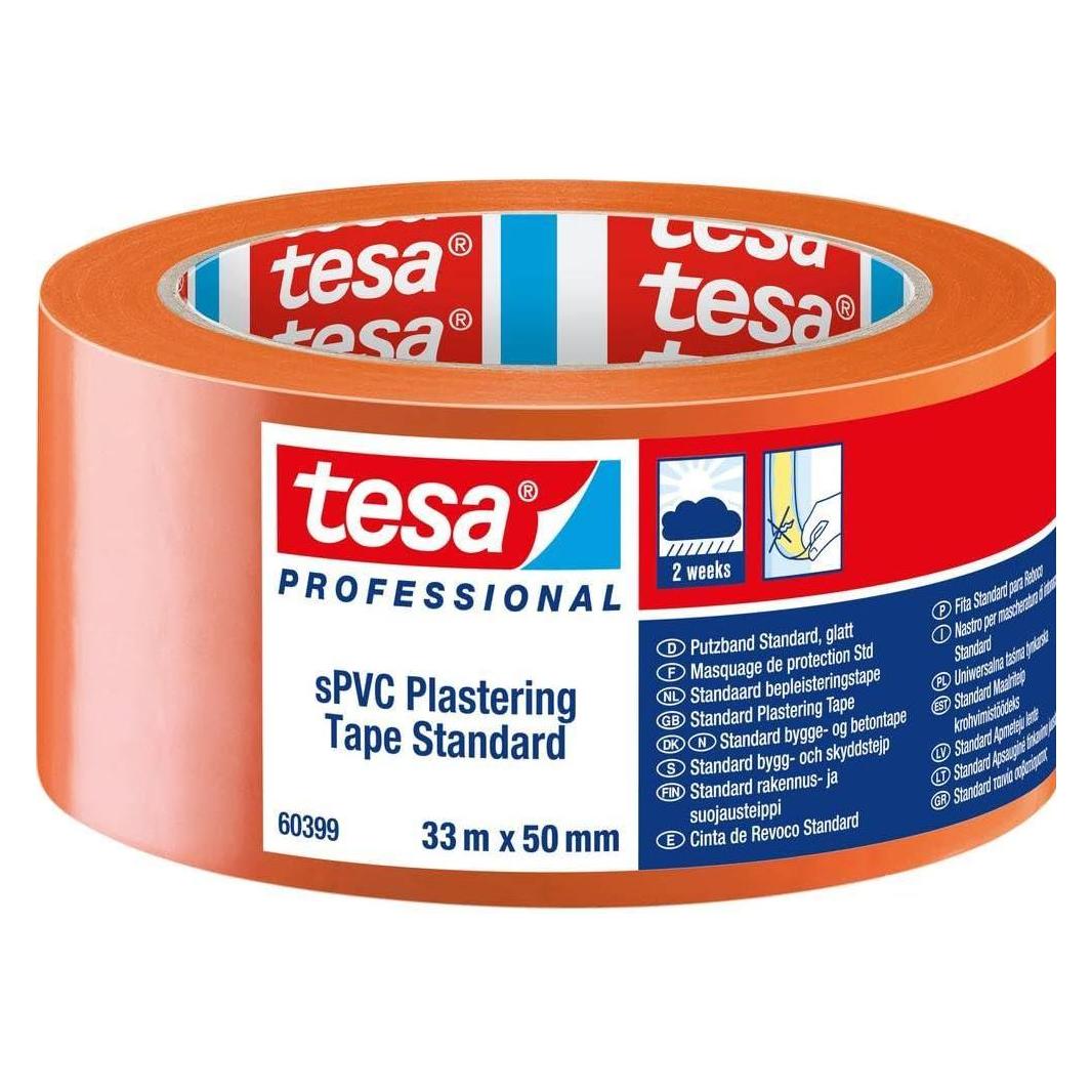 tesa Putzband Orange, Stand. 33m:50mm (50 mm) (60399-00001-01)