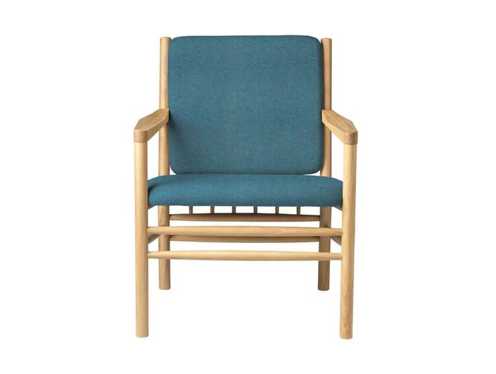 FDB Møbler J147 Sessel Oak lacquered-green