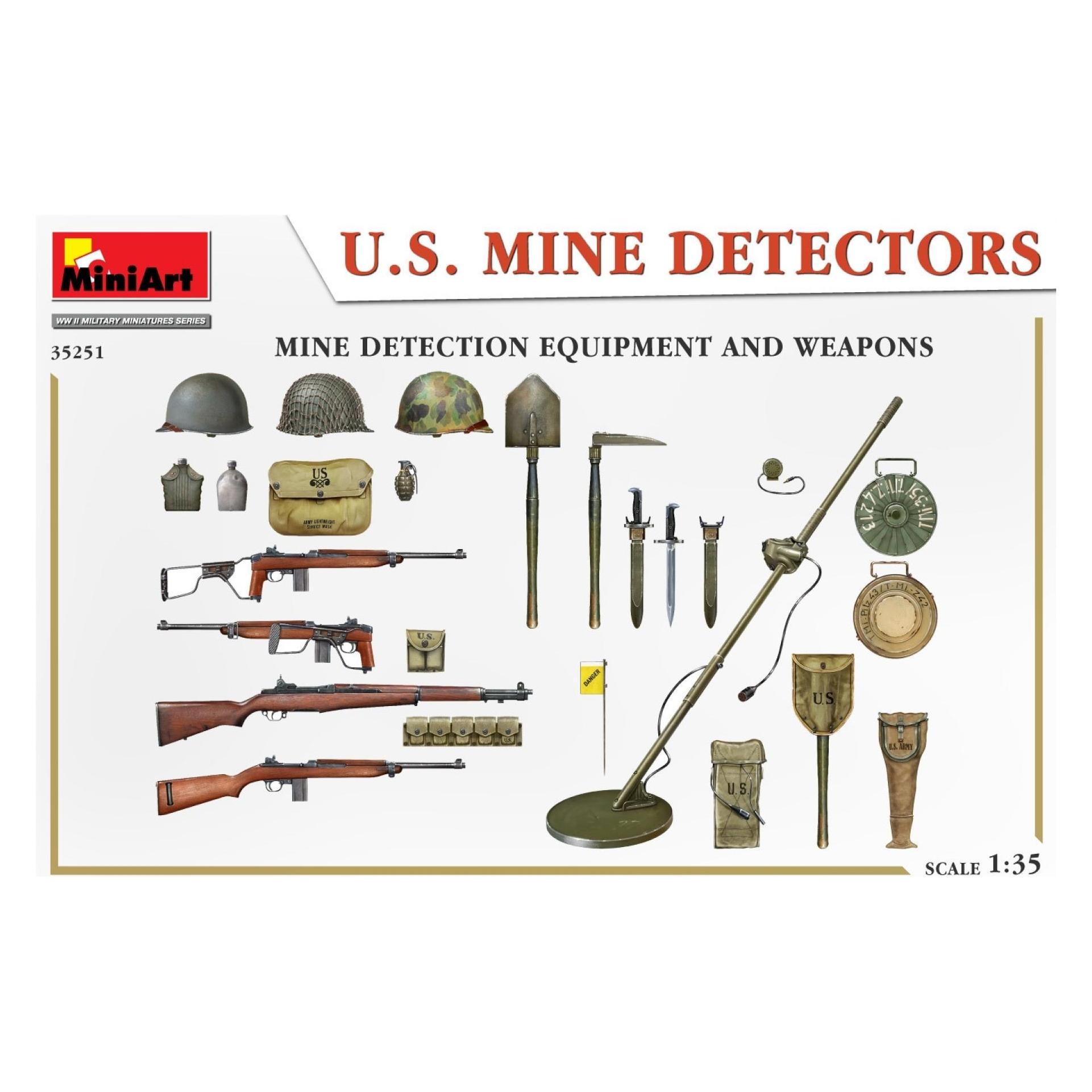 Mini art U.S. Mine Detectors (35251)