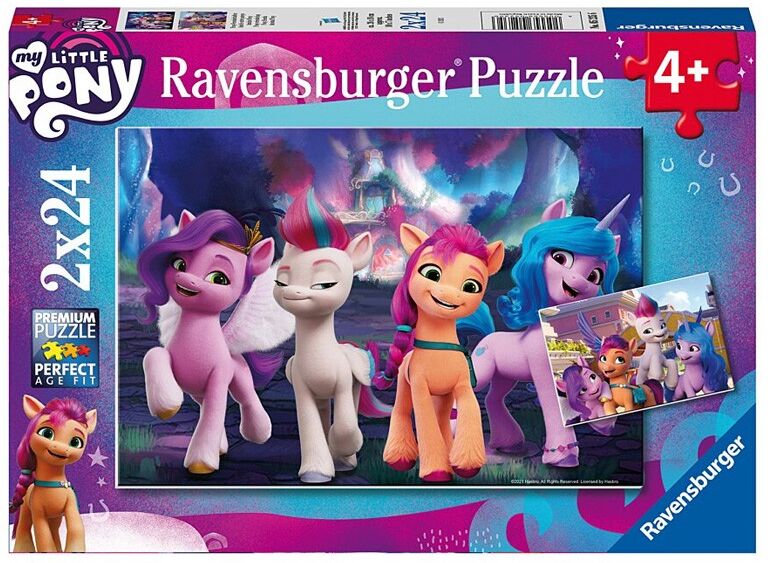 Ravensburger Puzzles 2x24 pièces - Amitié entre poneys / My Little Pony