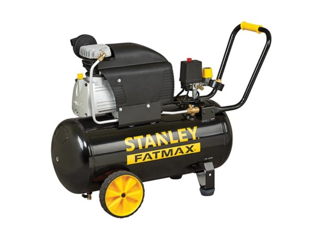 Stanley Fatmax Oliecompressor 50L, 10 Bar, Zwart