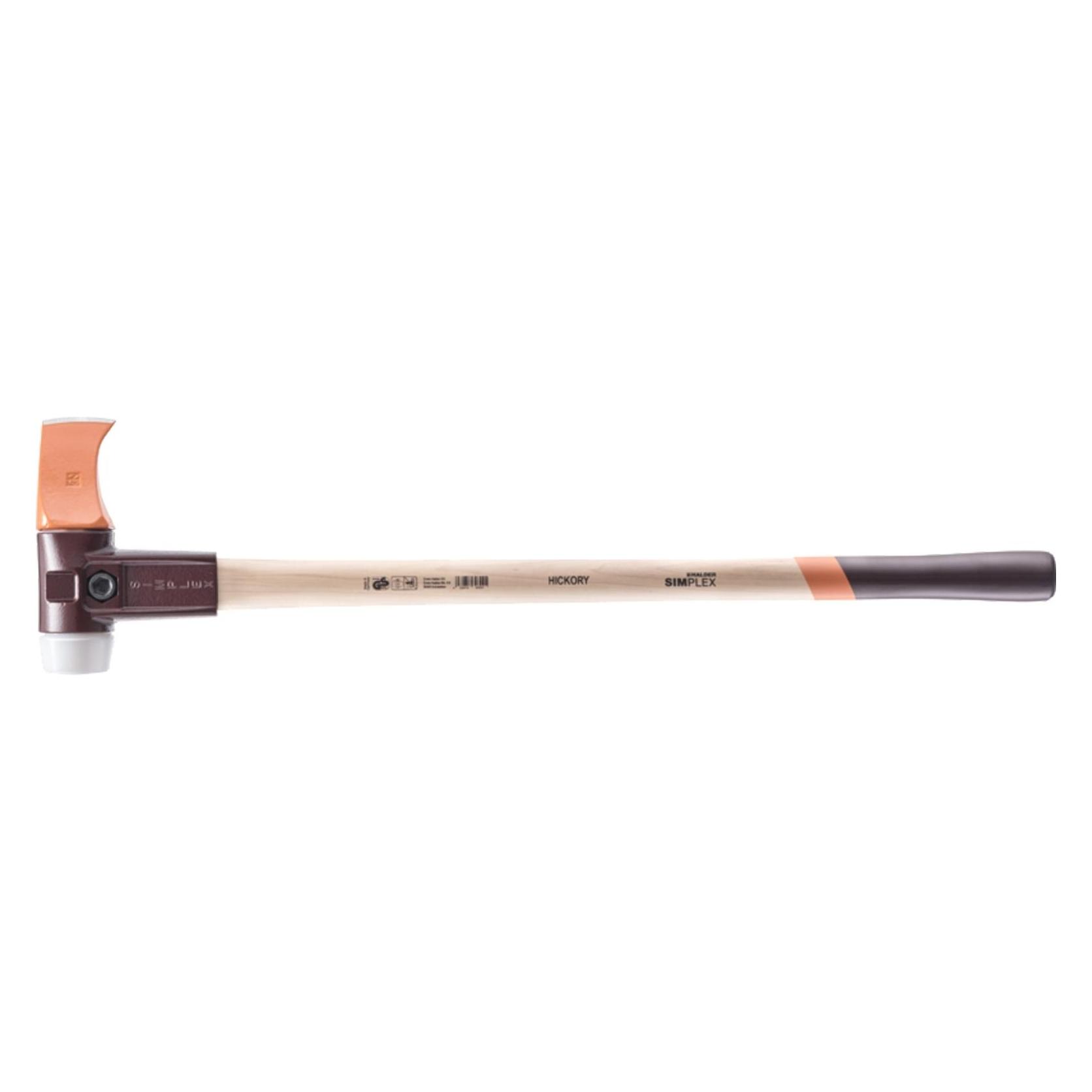 Halder Spalthammer Superplastik Simplex Ø 60 mm, Hickorystiel & Temperguss Gehäuse (4100 g) (3007.160)