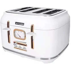 Muse MS131 W Edelstahl Toaster weiss, Toaster, Weiss