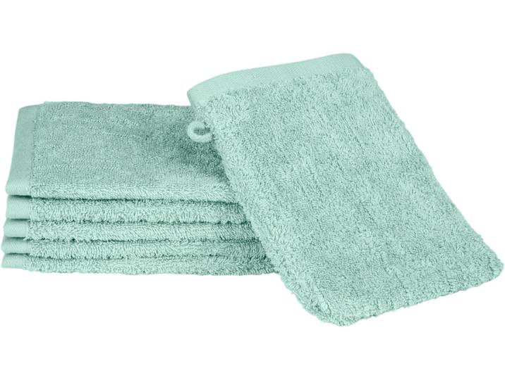 Waschhandschuh ROSS Premium , braun (eukalyptus), B:16cm L:22cm, Frottier, Handtücher, Waschhandschuh, 100% Baumwolle