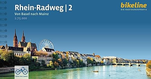 Esterbauer Verlag - Rhein-Radweg / Rhein-Radweg Teil 2: Von Basel nach Mainz, 1:75:000, 381 km, GPS-Tracks Download, LiveUpdate - Preis vom 11.10.2026 15:43:13 h