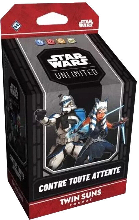 Fantasy Flight Games Star Wars Unlimited : Twin Suns Deck Contre Toute Attente FR