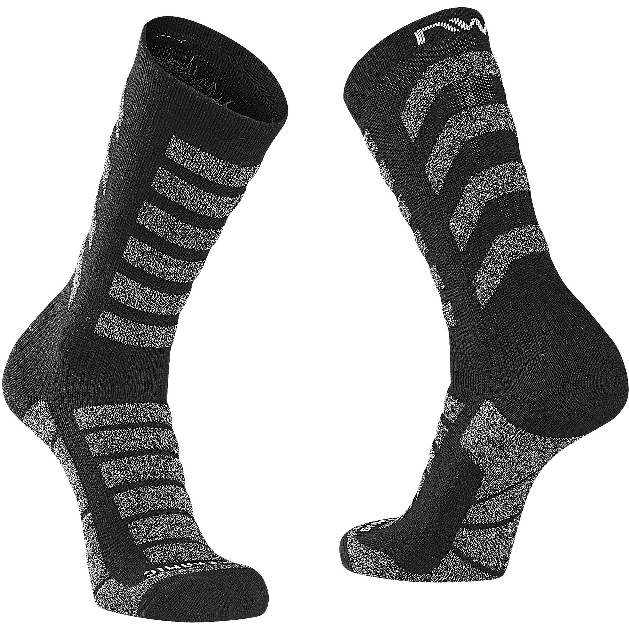 Northwave Husky Ceramic High Fahrradsocken schwarz Größe 40 Mountainbike | Rennrad | Gravel Schnell trocknend Merinowolle