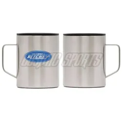 Ritchey, Tasse, Kaffeetasse, stainless steel, silver/blue