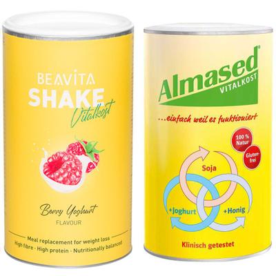 Abnehmset Beavita Himbeere-Joghurt + Almased 1 St Set