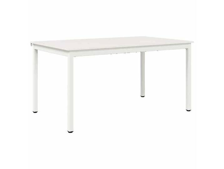 SALE 2026 Table Repas rustique/Table Salon Blanc - Table de salle à manger / Table de repas Blanc 150x90x75cm 22.8 Kg 496264