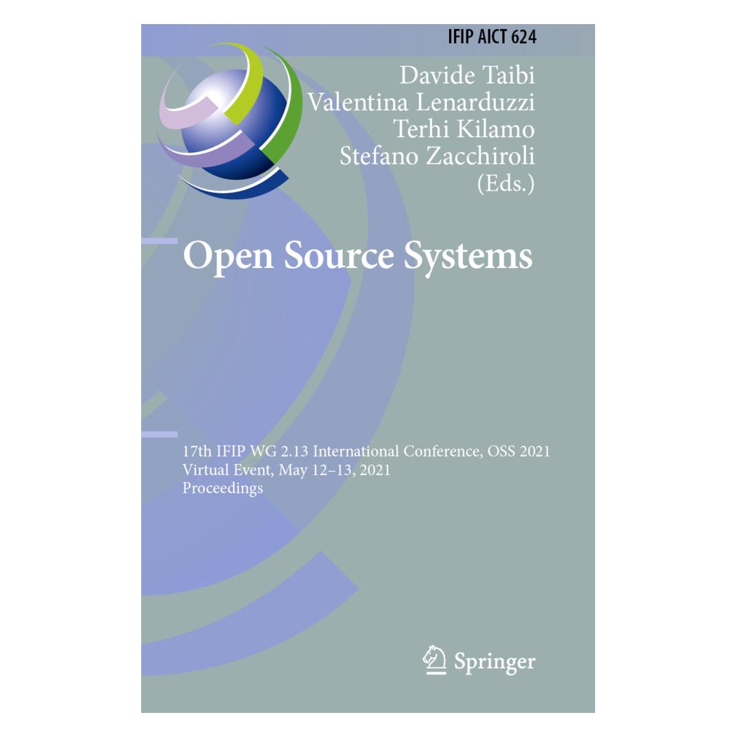 Springer Open Source Systems (Englisch, Softcover, Davide Taibi, Stefano Zacchiroli, Terhi Kilamo, Valentina Lenarduzzi) (56836466)