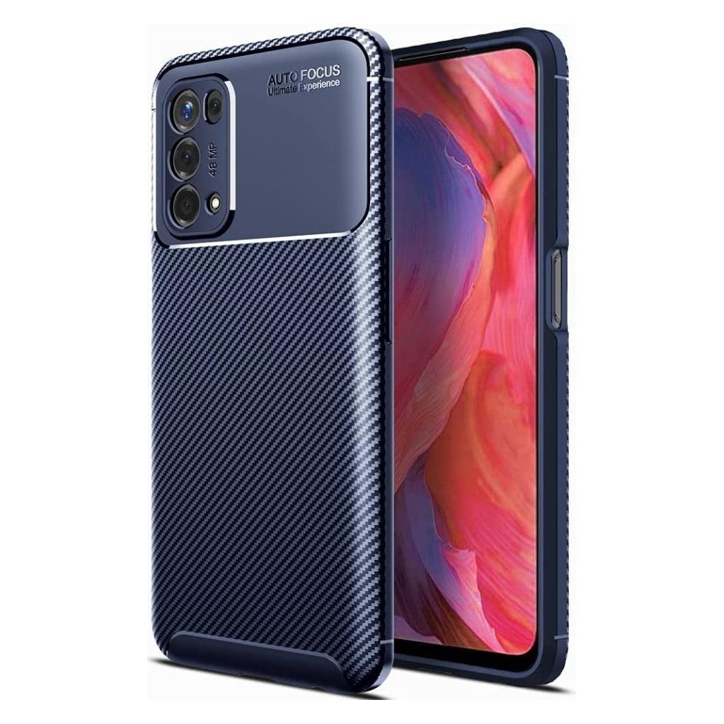Screenguard Oppo A54 5G Hülle Carbon Design TPU Case (Oppo A54 5G) (00028472)