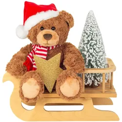 Teddy Hermann Weihnachtsteddy 30cm (10 cm)