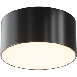 Outdoor Deckenleuchte Zon IP Aluminium und Kunststoff Schwarz O430CL-L15B3K mit IP 65