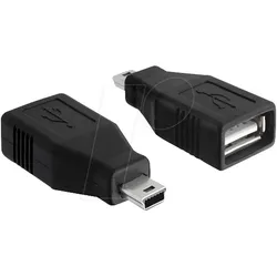 DELOCK 65277 - USB 2.0 A Buchse auf USB Mini B Stecker
