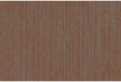York Wallcoverings Precious Metal Copper Corrugated Wallpaper - 324 x 27
