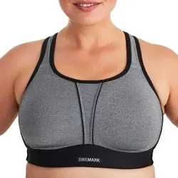 Swemark Movement Sport Bra BH Grau B 70 Damen