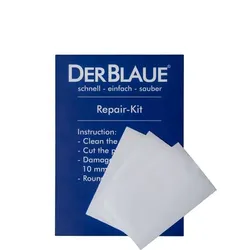 Der Blaue AQ Flickset 3x stark klebenden Flicken