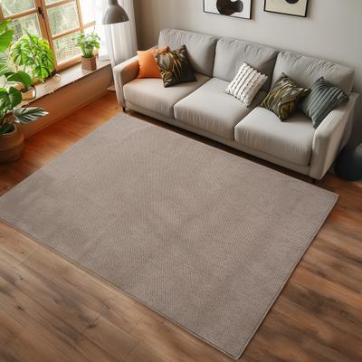 Teppich AYYILDIZ TEPPICHE "HELIX 2200 , auch als Läufer und Rund erhältlich", beige, B:80cm H:7mm L:150cm, Teppiche, Teppich, 3D-Effekt durch Cut-Loop-Webtechnik, Woll-Optik, Bouclé, Wohnzimmer