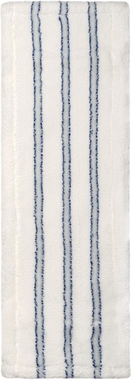 Premium-Mikrofasermopp 40cm, weiß-blau ; E/D/E (301021)