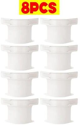 Uplift Picks Invisible Bed Sheet Fixing Clips For Smooth Non Slip Bedding white (8 Pcs)