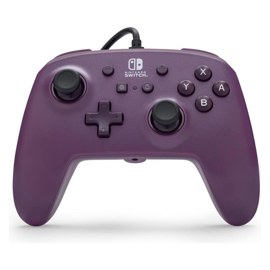 PowerA - Verbesserter Kabelgebundener Controller für Nintendo Switch - Galaxieviolett (Switch) (NSGP0496-01)
