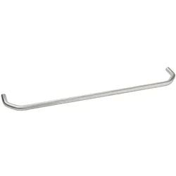 Koh-i-Noor TRATTO gebürsteter Edelstahl, Handtuchhalter, 7104S, gebürsteter Edelstahl 7104S