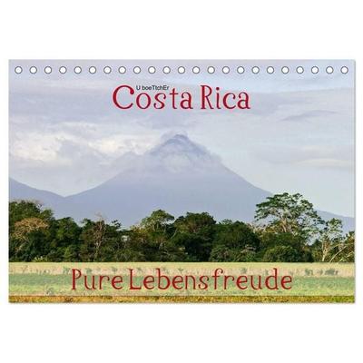 Costa Rica - Pure Lebensfreude (Tischkalender 2027 DIN A5 quer), CALVENDO Monatskalender