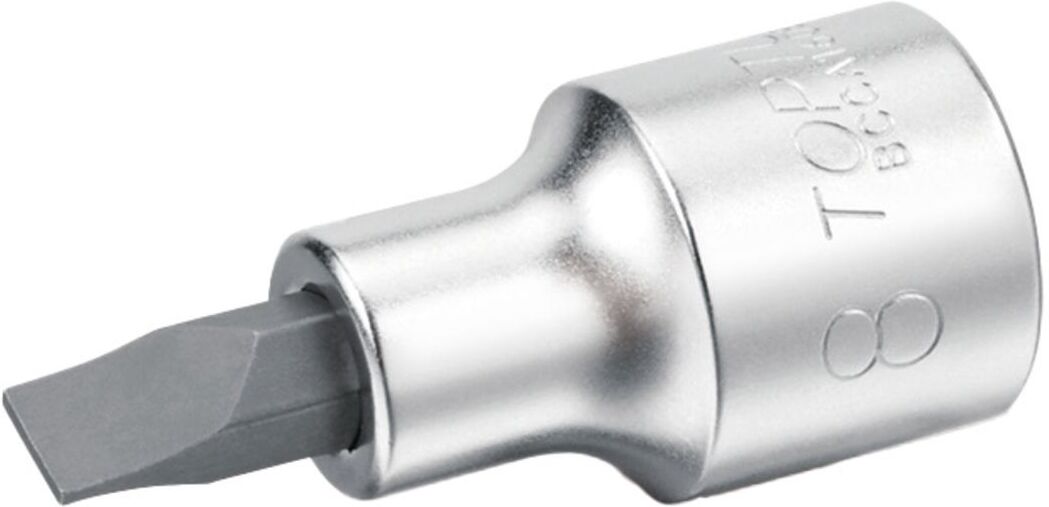 Steckschlüsseleinsatz mit Bohrung 1/2" flach TOPTUL BCCA1616