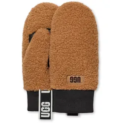 UGG UGGFLUFF LOGO TAPE Fäustling 2026 chestnut - S/M