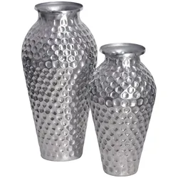 WOHNLING WL7.178 Vasen 2er Set Silber