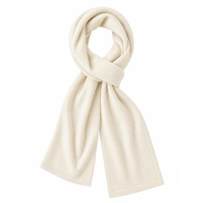 Wollschal "Luxus", Damen, weiß (beige), Wolle, COLLEZIONE ALESSANDRO, unifarben, Basic, Modetücher, Luxuriös, Simpel, Made in Italy