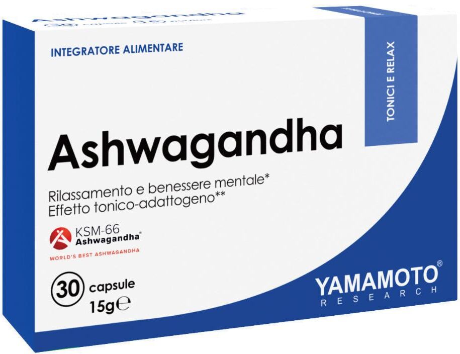 YAMAMOTO SpA Yamamoto Ashwagandha, 30 Capsule
